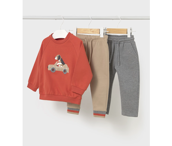 3-Piece Driver Dog Jogger Set