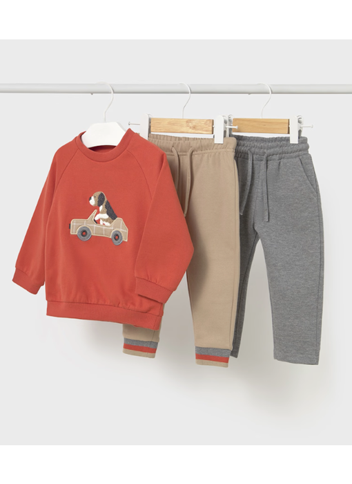 3-Piece Driver Dog Jogger Set