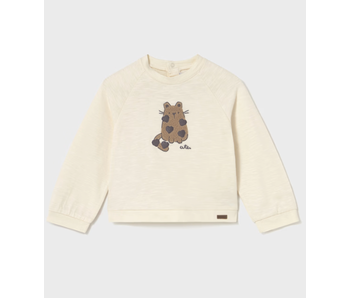 Oversize Fuzzy Cat T-shirt