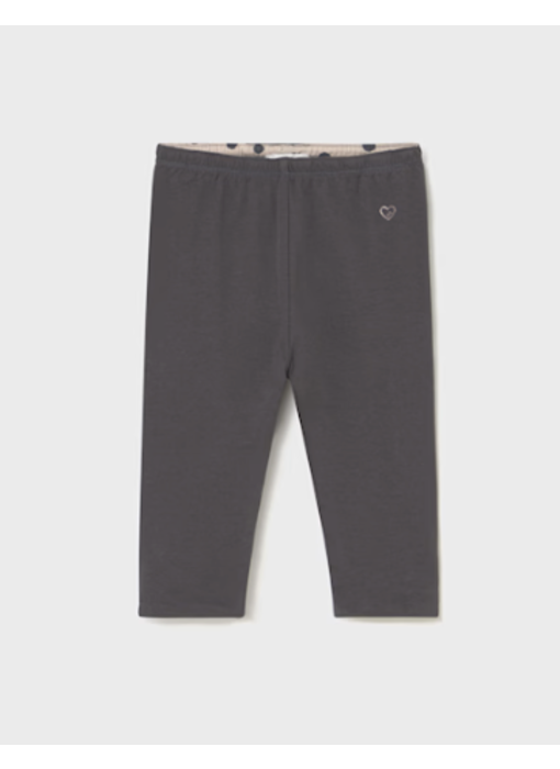 Reversible Polka Dot Legging - Lead