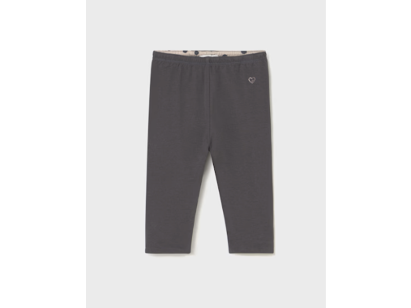 Mayoral Reversible Polka Dot Legging - Lead