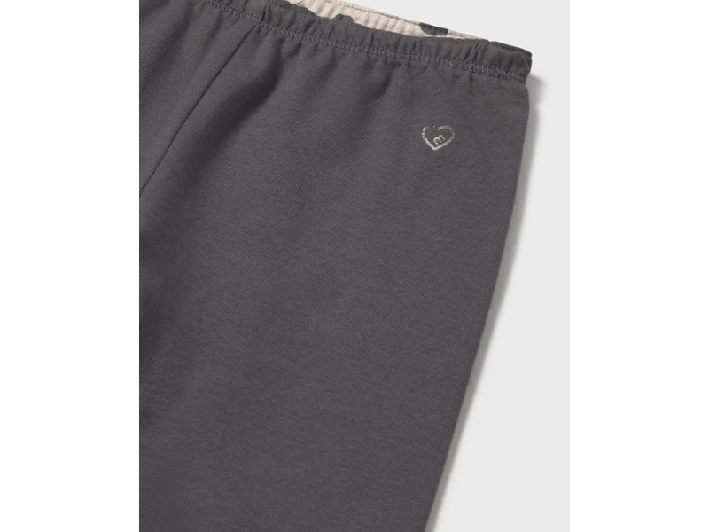 Mayoral Reversible Polka Dot Legging - Lead