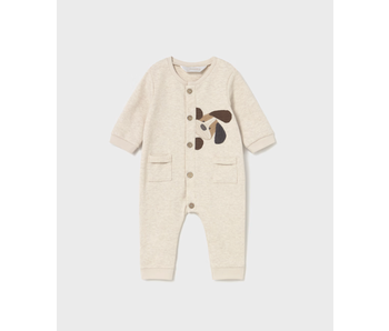 Soft Knit Pup Romper