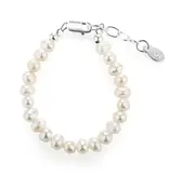 Cherished Moments Kids Sterling Silver Freshwater Pearl Baby Girl Bracelet