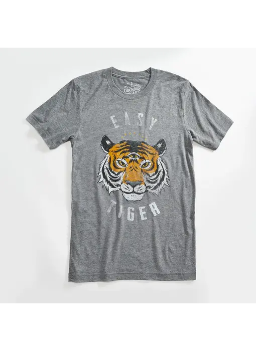 Easy Tiger Vintage Unisex Heather Grey T-Shirt