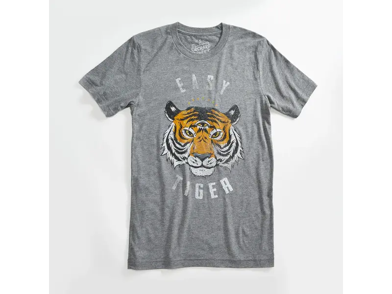 Orchard Street Apparel Easy Tiger Vintage Unisex Heather Grey T-Shirt