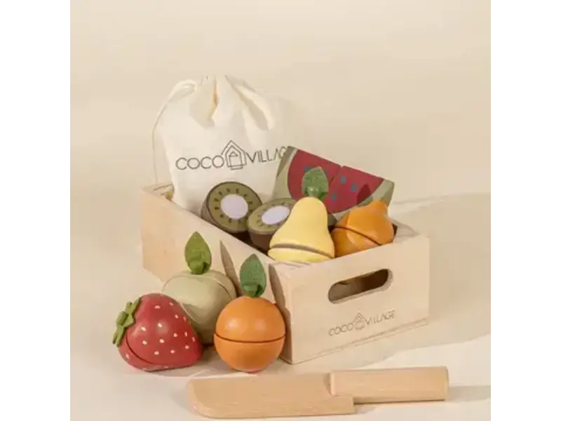 Coco Village Wooden Fruits Playset