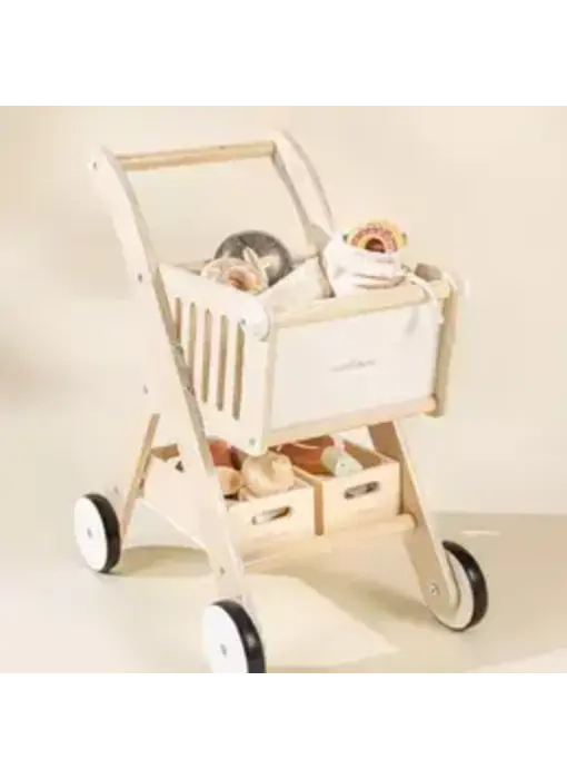 Wooden Shopping Cart - Foam