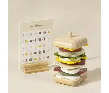 Wooden Stackable Sandwich