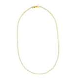 Adornia Micro Tennis Necklace - Gold