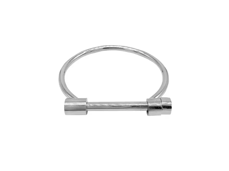 Adornia Screw Cuff Silver