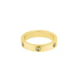 Adornia Tarnish Resistant Pave Eternity Band Ring