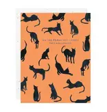 Seedlings Black Cats - Halloween Card