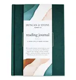 Duncan & Stone Paper Co. Reading Journal For Book Lover | Book Review Journal
