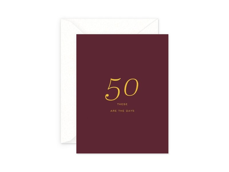 Smitten on Paper 50 Milestone Birthday