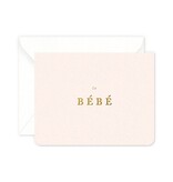 Smitten on Paper Bebe Girl Greeting Card
