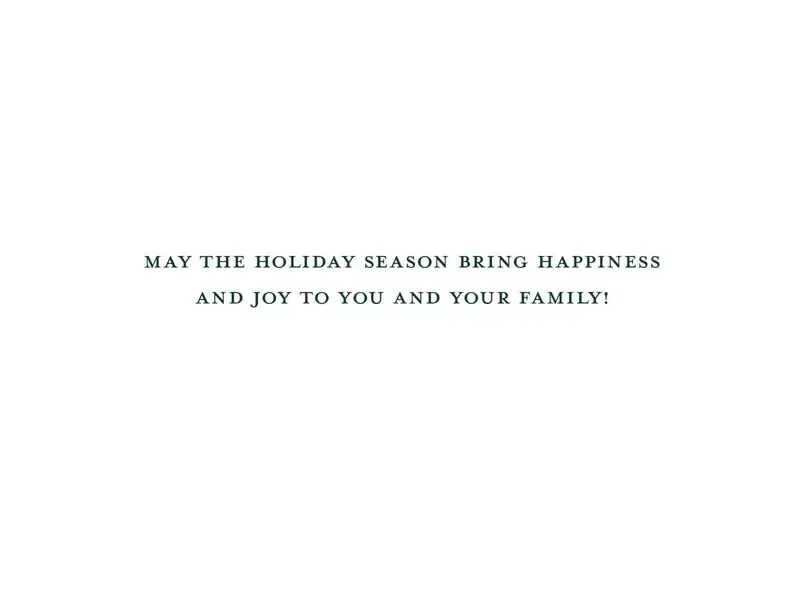 Graphique De France Peace Love and Joy Holiday Flip Top Boxed Card