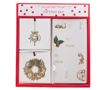 Xmas Icons Holiday Gift Tag & Label Set