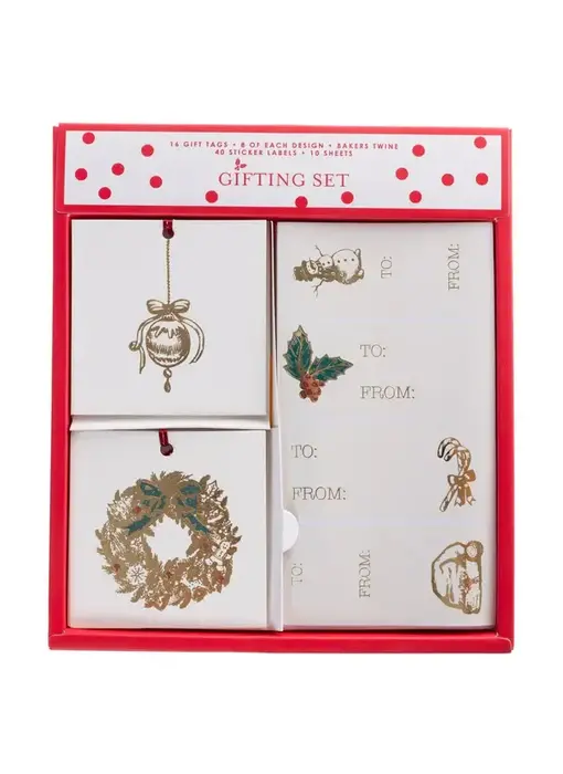 Xmas Icons Holiday Gift Tag & Label Set