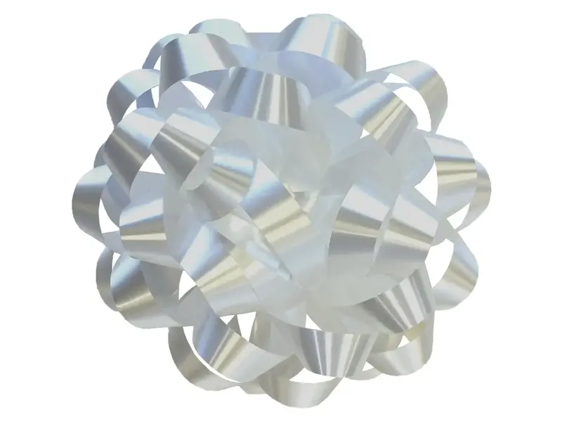 Jillson & Roberts Bows - 5" White Poly