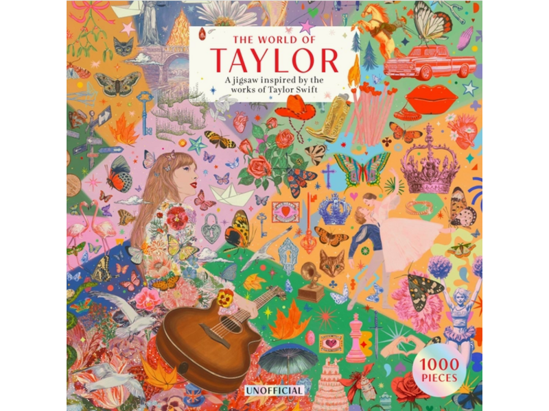 Chronicle Books The World of Taylor An Unofficial 1000-piece Jigsaw Puzzle