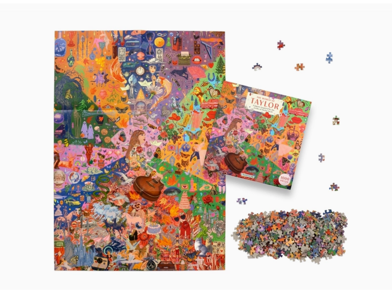 Chronicle Books The World of Taylor An Unofficial 1000-piece Jigsaw Puzzle