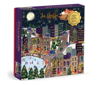 Presentville by Joy Laforme; 500 Piece Foil Puzzle