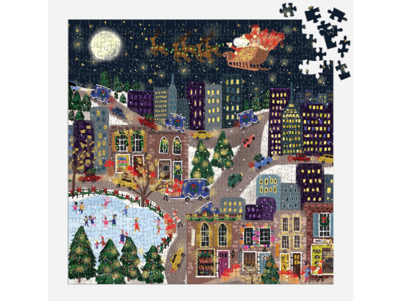 Chronicle Books Presentville by Joy Laforme; 500 Piece Foil Puzzle