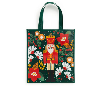 Merry Nutcracker Reusable Shopping Bag