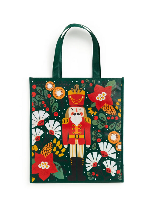 Merry Nutcracker Reusable Shopping Bag