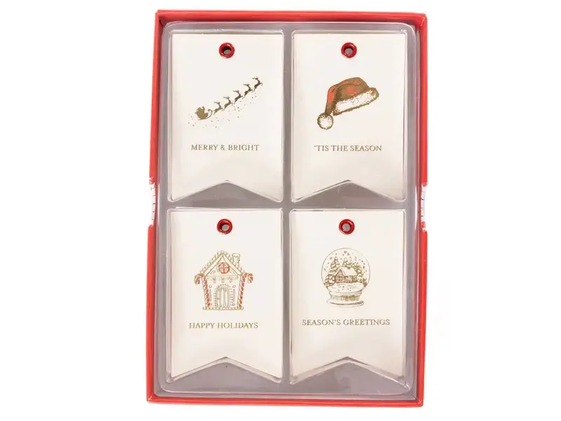 Graphique De France La Petite Noel Holiday Gift Tag Set