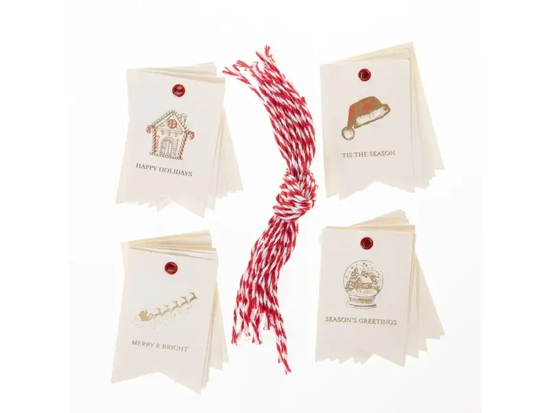 Graphique De France La Petite Noel Holiday Gift Tag Set
