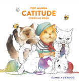 Random House Pop Manga Catitude Coloring Book