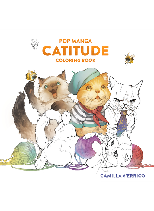 Pop Manga Catitude Coloring Book