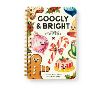 Googly & Bright Holiday Sticker Book