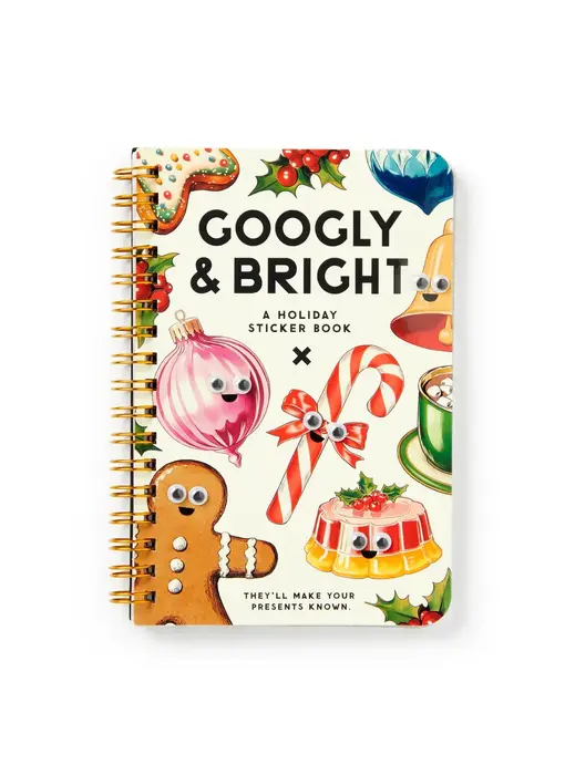 Googly & Bright Holiday Sticker Book