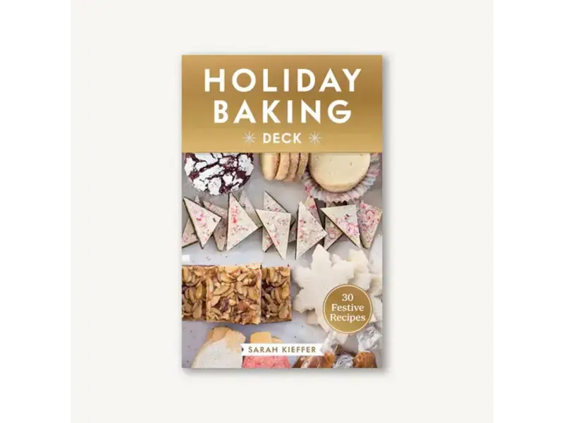 Chronicle Books Holiday Baking Deck