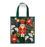 Chronicle Books Merry Nutcracker Reusable Shopping Bag