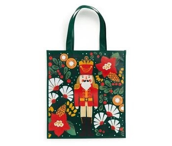Merry Nutcracker Reusable Shopping Bag