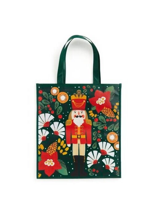 Merry Nutcracker Reusable Shopping Bag