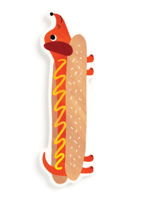 Doxie Hot Dog Bookmark