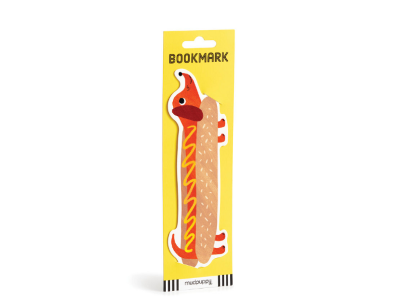 Chronicle Books Doxie Hot Dog Bookmark