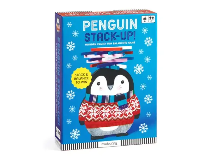 Chronicle Books Penguin Stack-up Wooden Balancing Game