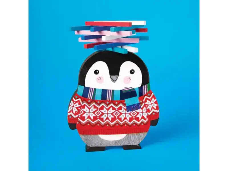 Chronicle Books Penguin Stack-up Wooden Balancing Game