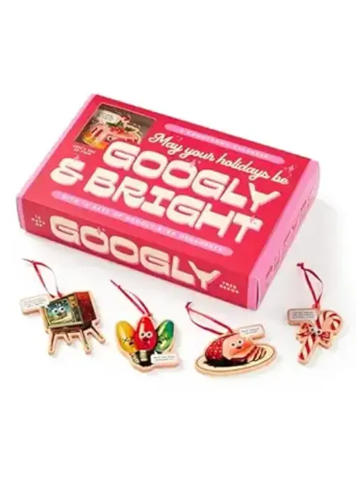 Googly & Bright Holiday Ornament Countdown Calendar – 12 Days