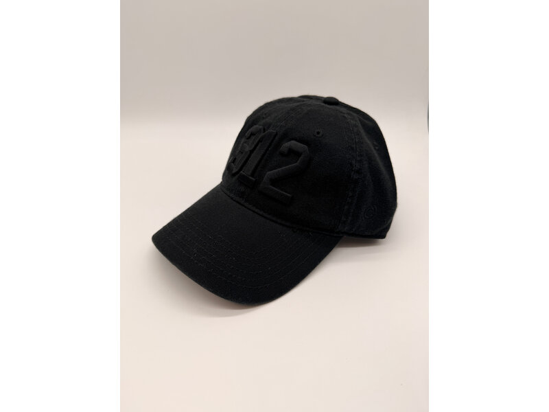 CodeWord 312 Chicago Baseball Cap Black Monochrome