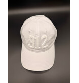 CodeWord 312 Chicago Baseball Cap White Monochrome
