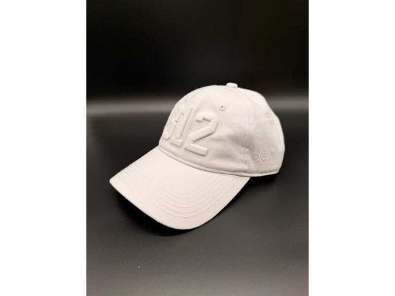 CodeWord 312 Chicago Baseball Cap White Monochrome