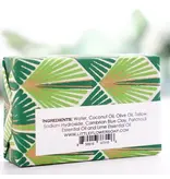 The Little Flower Soap Co Patchouli Lime Handmade Soap 6 oz
