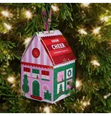 Modern Sprout Home Grown Ornament  Grow Cheer - Peppermint